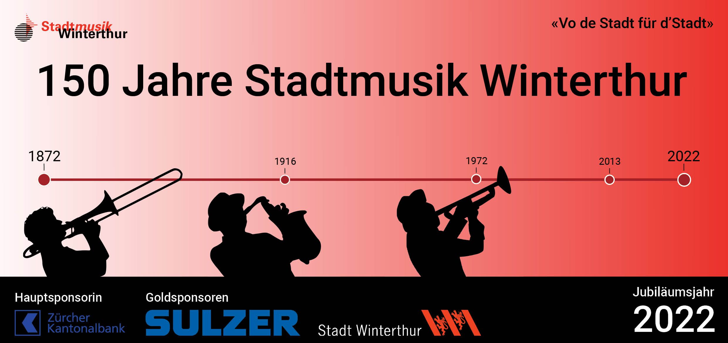 150 Jahre Stadtmusik Winterthur